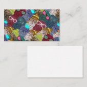 Owl in kroon visitekaartje (Voorkant / Achterkant)