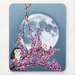 Owl in plum Tree Muismat