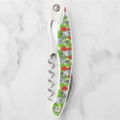 Owl in rode rozen kurkentrekker (Voorkant)