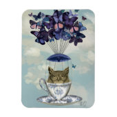 Owl in Teacup 2 Magneet (Verticaal)