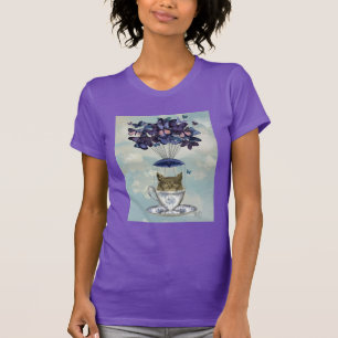 Owl in Teacup 2 T-shirt