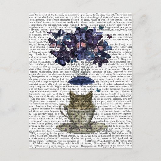 Owl in Teacup Briefkaart (Voorkant)