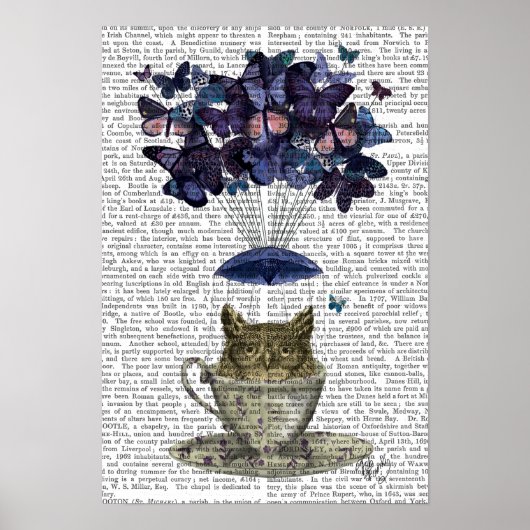 Owl in Teacup Poster (Voorkant)