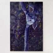 Owl in vlucht legpuzzel (Verticaal)