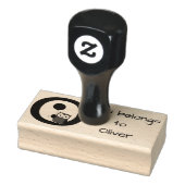 Owl Initiaal Rubberstempel (Stempel)