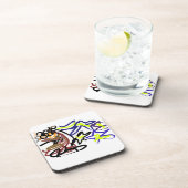 Owl ink night  bier onderzetter (Rechterzijde)