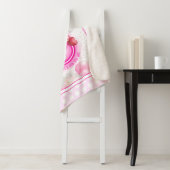 Owl je hebt liefde nodig | Kleurrijk groot Sherpa Deken (In situ)