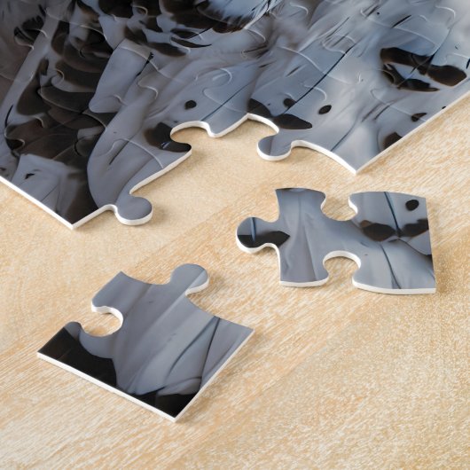 Owl Jigzaag Puzzle Legpuzzel (Zijkant)