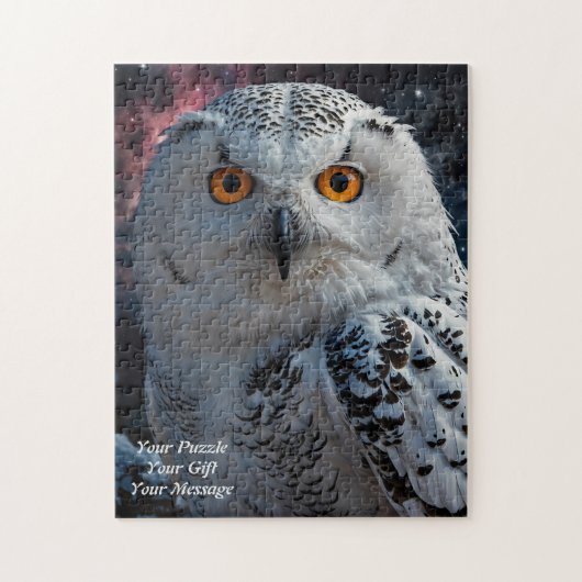 Owl Jigzaag Puzzle Legpuzzel (Verticaal)