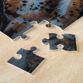 Owl Jigzaag Puzzle Legpuzzel (Zijkant)