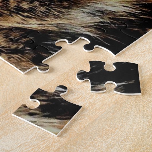 Owl Jigzaag Puzzle Legpuzzel (Zijkant)