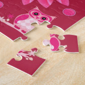 Owl Jigzaag Puzzle Legpuzzel (Zijkant)