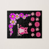 Owl Jigzaag Puzzle Legpuzzel (Horizontaal)