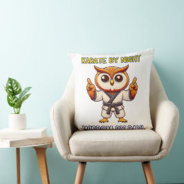 Owl Karate Sport Martial Arts Training Kussen