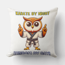 Owl Karate Sport Martial Arts Training Kussen