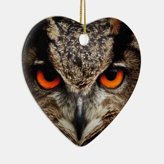 Owl Keramisch Ornament (Rechts)