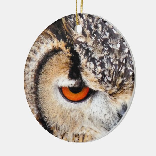 OWL KERAMISCH ORNAMENT (Links)