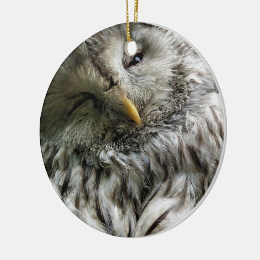 OWL KERAMISCH ORNAMENT (Links)