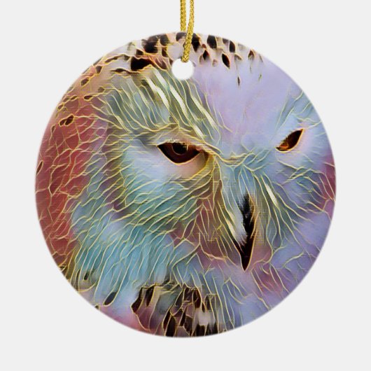OWL KERAMISCH ORNAMENT (Voorkant)