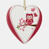 Owl Keramisch Ornament (Rechts)