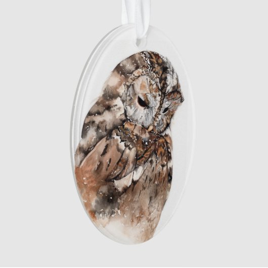 Owl keramische decoratie (voorkant)