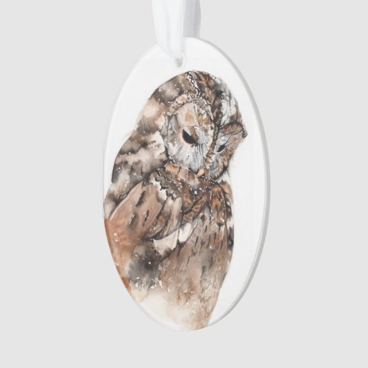 Owl keramische decoratie (voorkant)