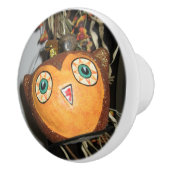 Owl Keramische Knop (Rechts)