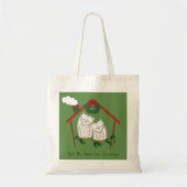 Owl Kerstmis Kinderen Tote Bag (Voorkant)