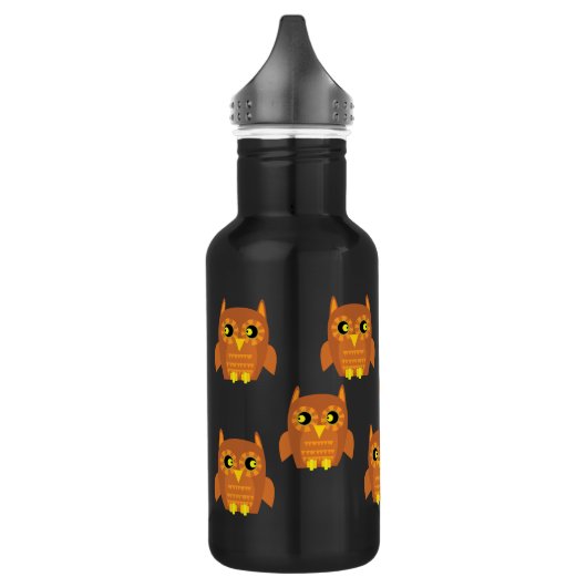 Owl Kinder vogelflesje met naam Waterfles (Links)