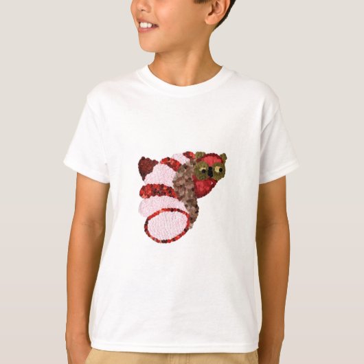Owl Kinderen Hanes TAGLESS® T-Shirt (Voorkant)