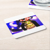 Owl king kartonnen onderzetters (Schuin)