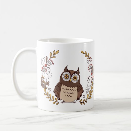 Owl Koffiemok (Links)