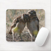 Owl-koppel muispad muismat (Met muis)