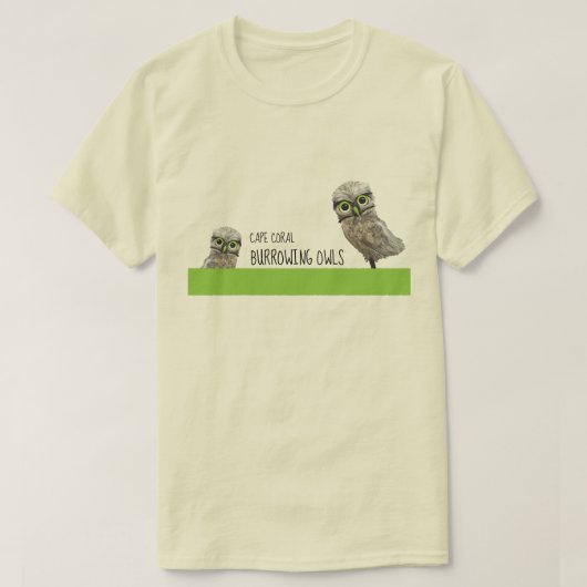 Owl-kunst T-shirt (Design voorkant)