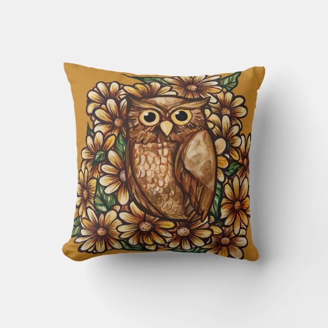 Owl Kussen (Voorkant)