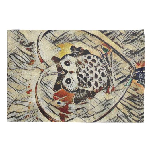 Owl Kussensloop (Achterkant)