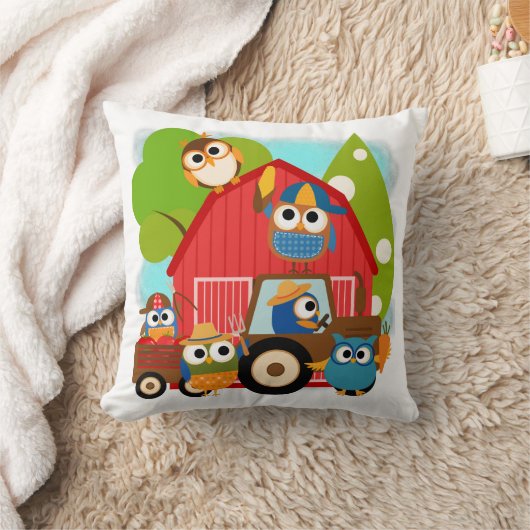 Owl Landbouwers Kussen (Deken)