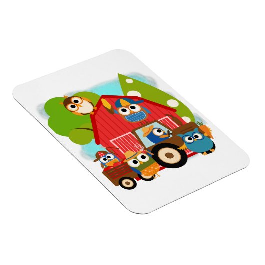 Owl Landbouwers Magneet (Rechterzijde)