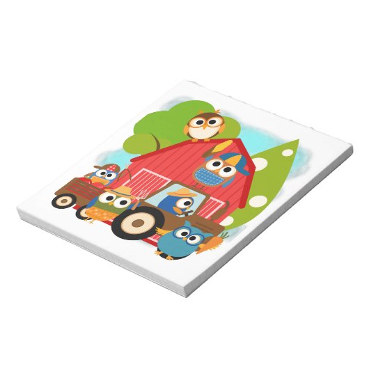 Owl Landbouwers Notitieblok (Linkerzijde)