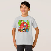 Owl Landbouwers T-shirt (Voorkant volledig)