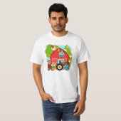 Owl Landbouwers T-shirt (Voorkant volledig)