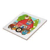Owl Landbouwers Tegeltje (Zijkant)