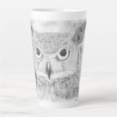 Owl Latte Mok (Voorkant)