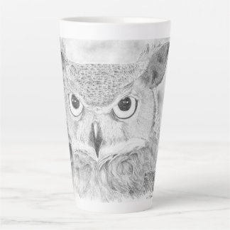 Owl Latte Mok