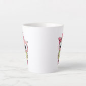 Owl Latte Mug Latte Mok (Voorkant)