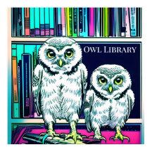OWL LIBRARY 2 owy, books