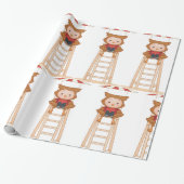 Owl Lifeguard Cadeaupapier (Uitgerold)