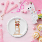 Owl Lifeguard Papieren Bordje (Feest)