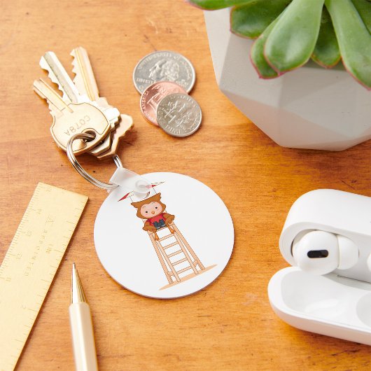 Owl Lifeguard Sleutelhanger