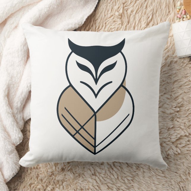 OWL logo geometrisch ontwerp Kussen (Deken)